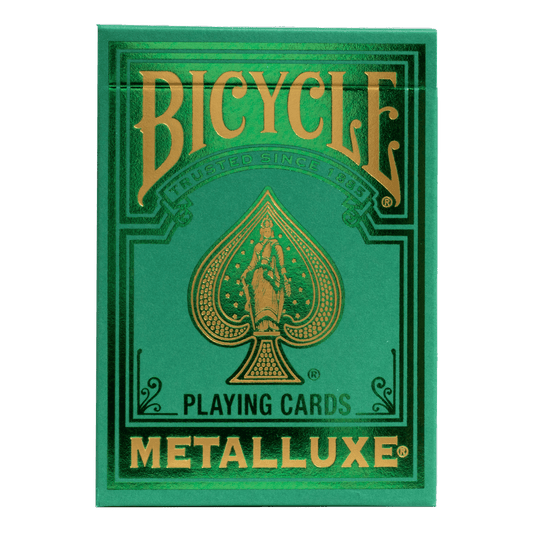 Playing Cards: Bicycle - Metalluxe Green
