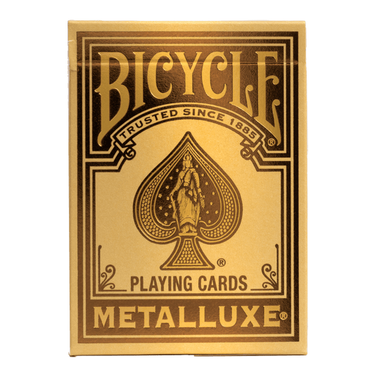 Playing Cards: Bicycle - Metalluxe Gold