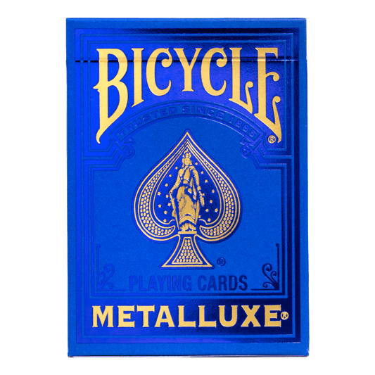 Playing Cards: Bicycle - Metalluxe Blue