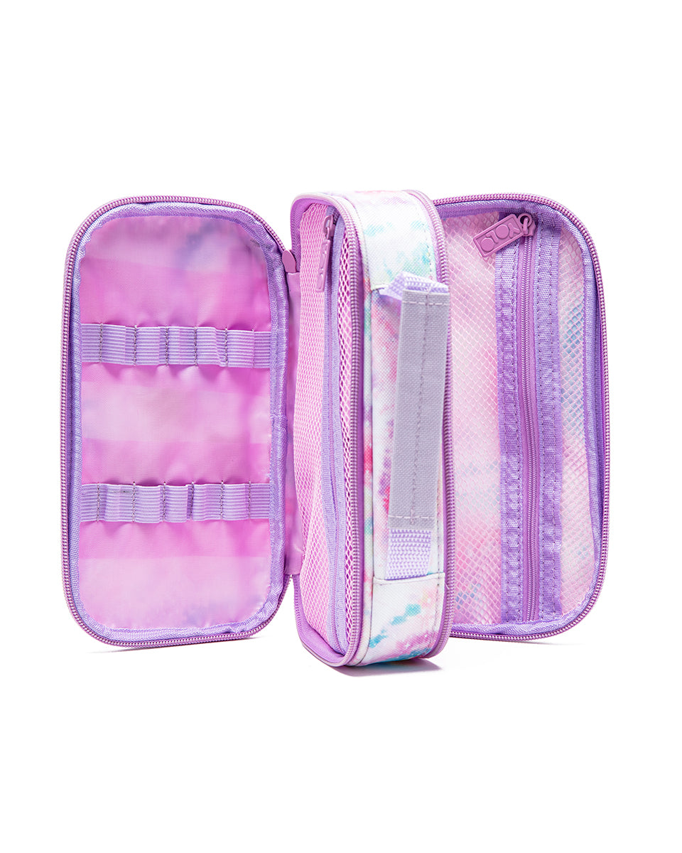 Yolo Suitcase Pencil Case - Tie Dye Stars