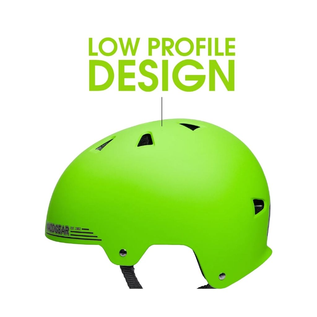 Madd Gear - Park Helmet - Green/Grey