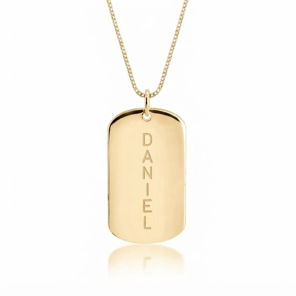 Men's Personalised Name Necklace