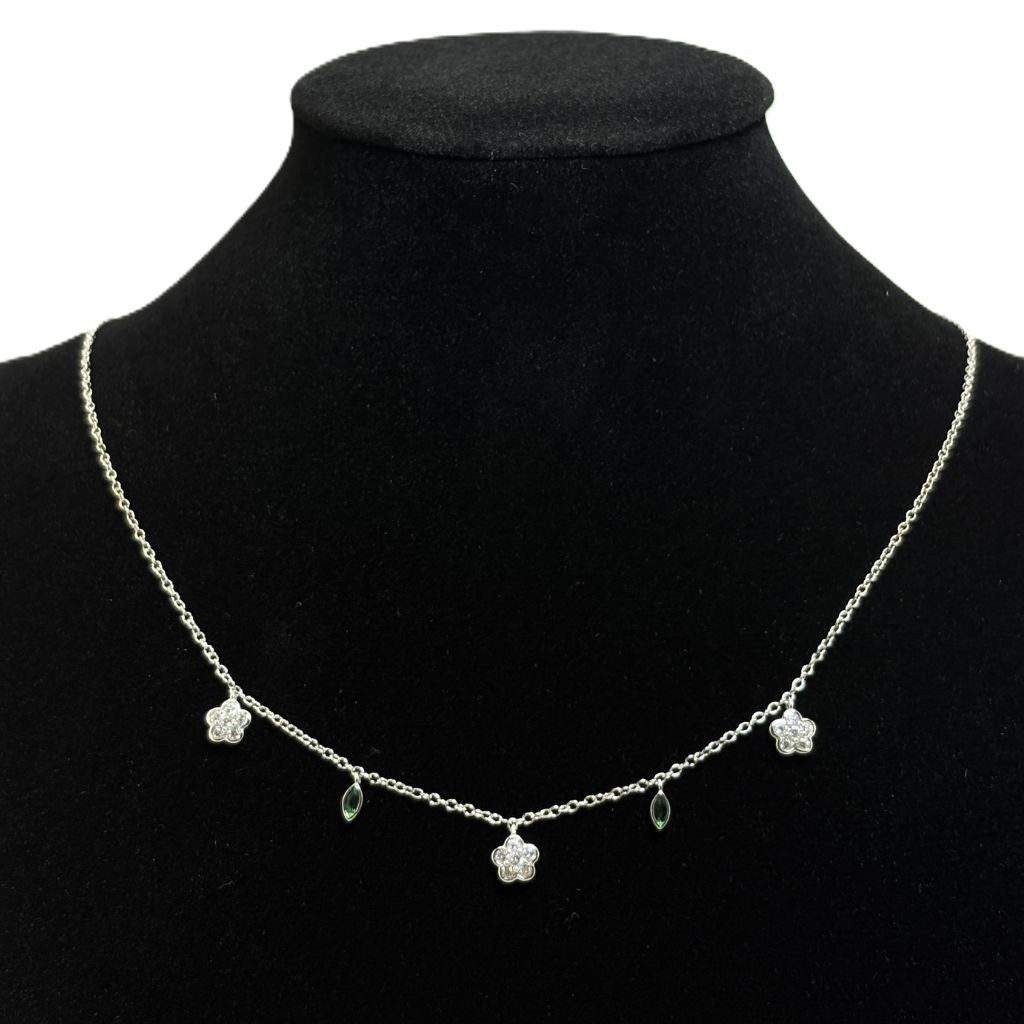 Emerald Bloom Necklace