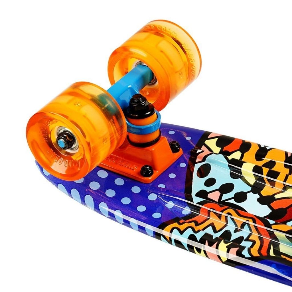 Madd Gear - Sahara Retro Skateboard 22-inch with Led Wheels