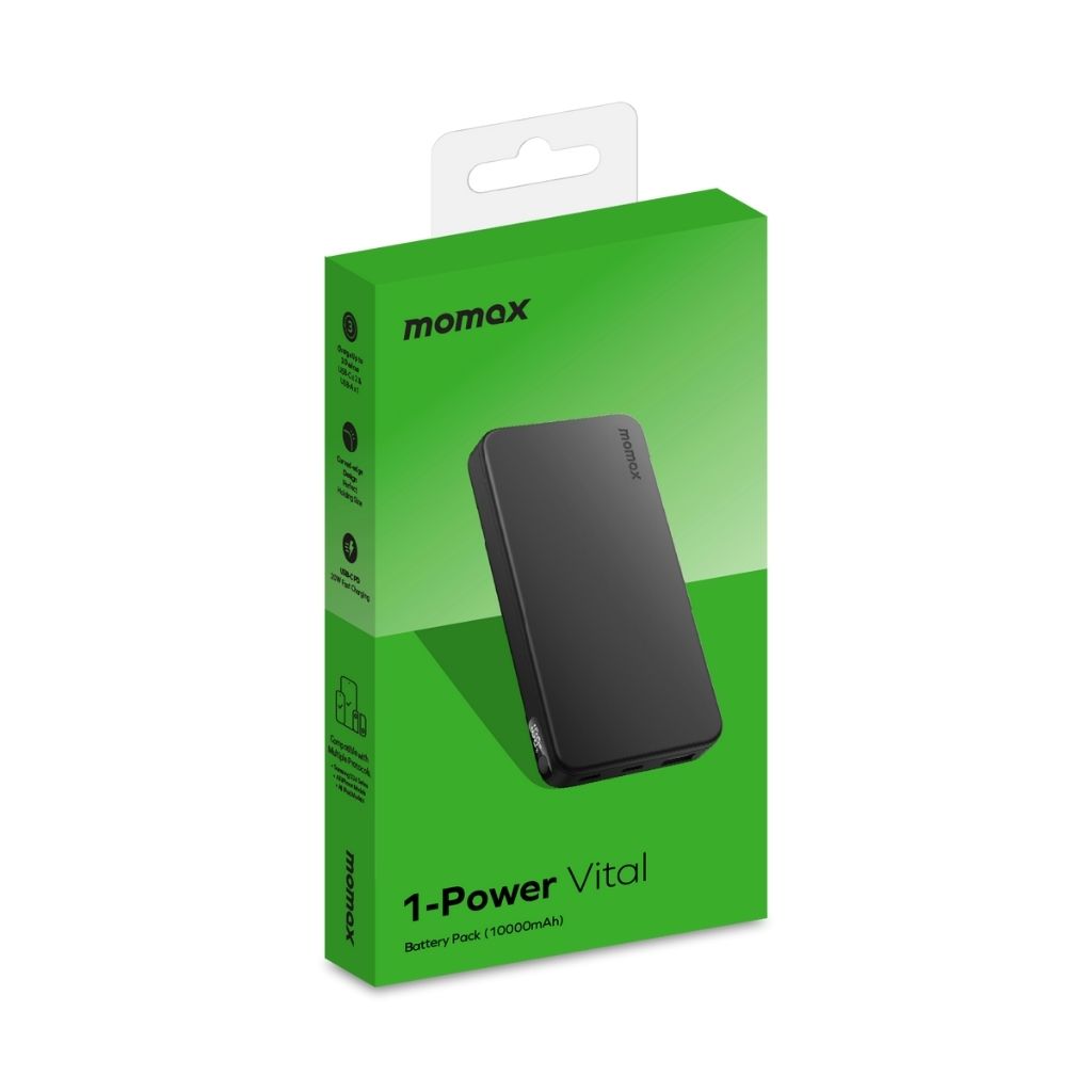 Momax 1-Power Vital 10000 mAh External Power Bank