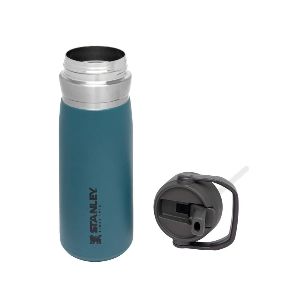 IceFlow Flip Straw Water Bottle 650 ml / 22 oz Lagoon
