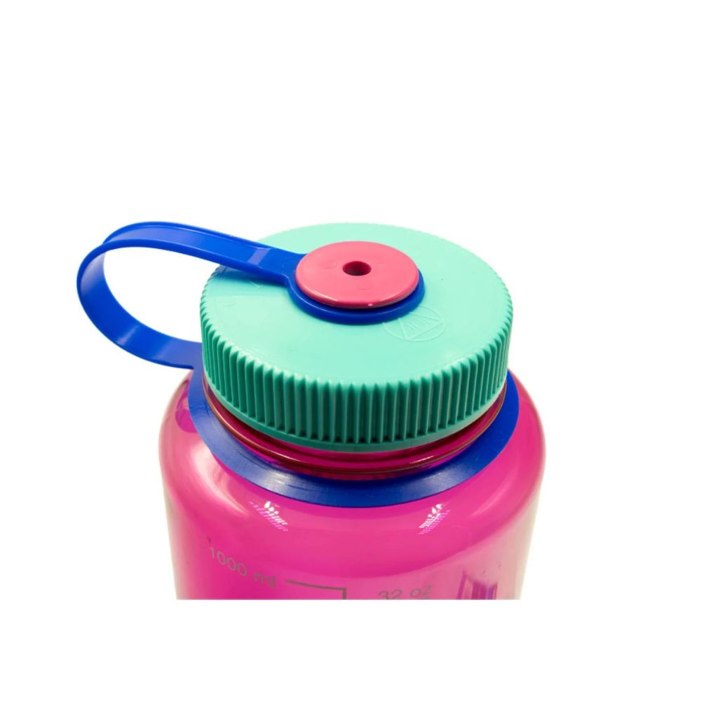 Nalgene Sustain Wide Mouth BPA-Free Leak-Proof Water Bottle - 32oz - Electric Magenta