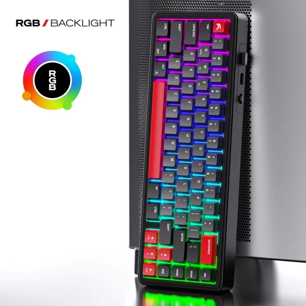 Cybeart Akula 65 - Tri-Mode Wireless RGB Gaming Keyboard - Signature Edition
