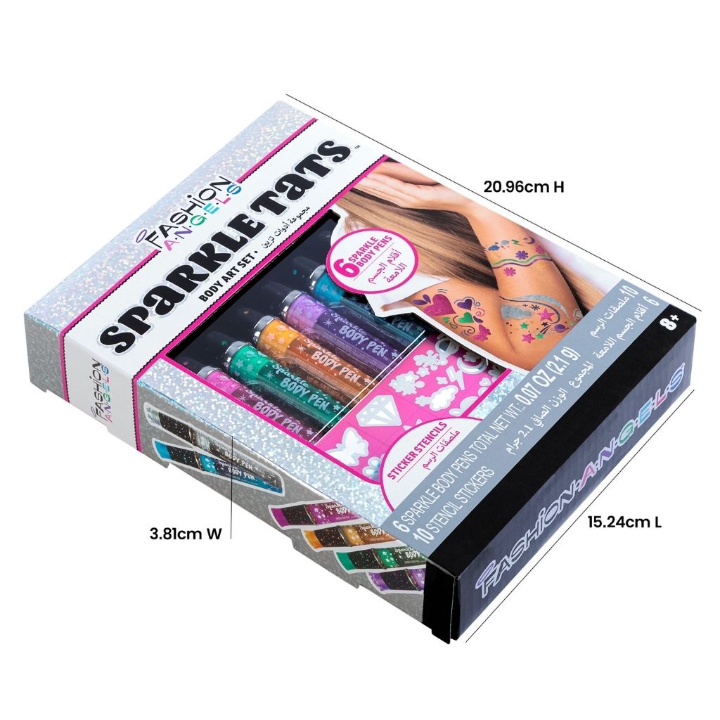 Fashion Angels Sparkle Tatts Body Art Set
