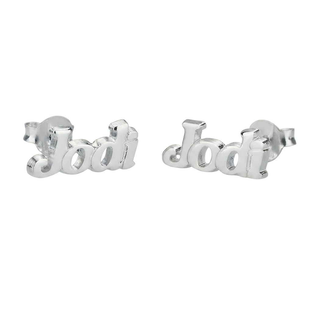 Personalised Name Studs