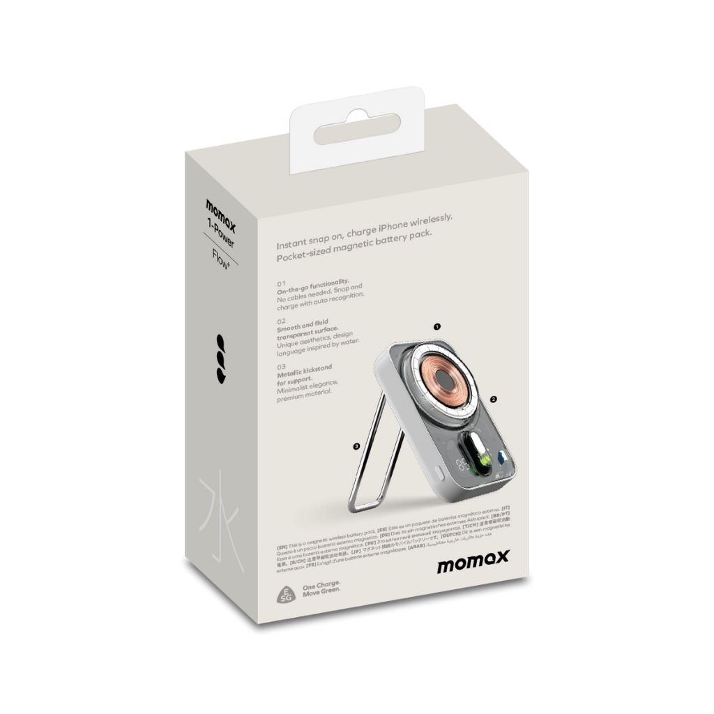 Momax Power Flow Plus Magnetic Power Bank 10000 mAh