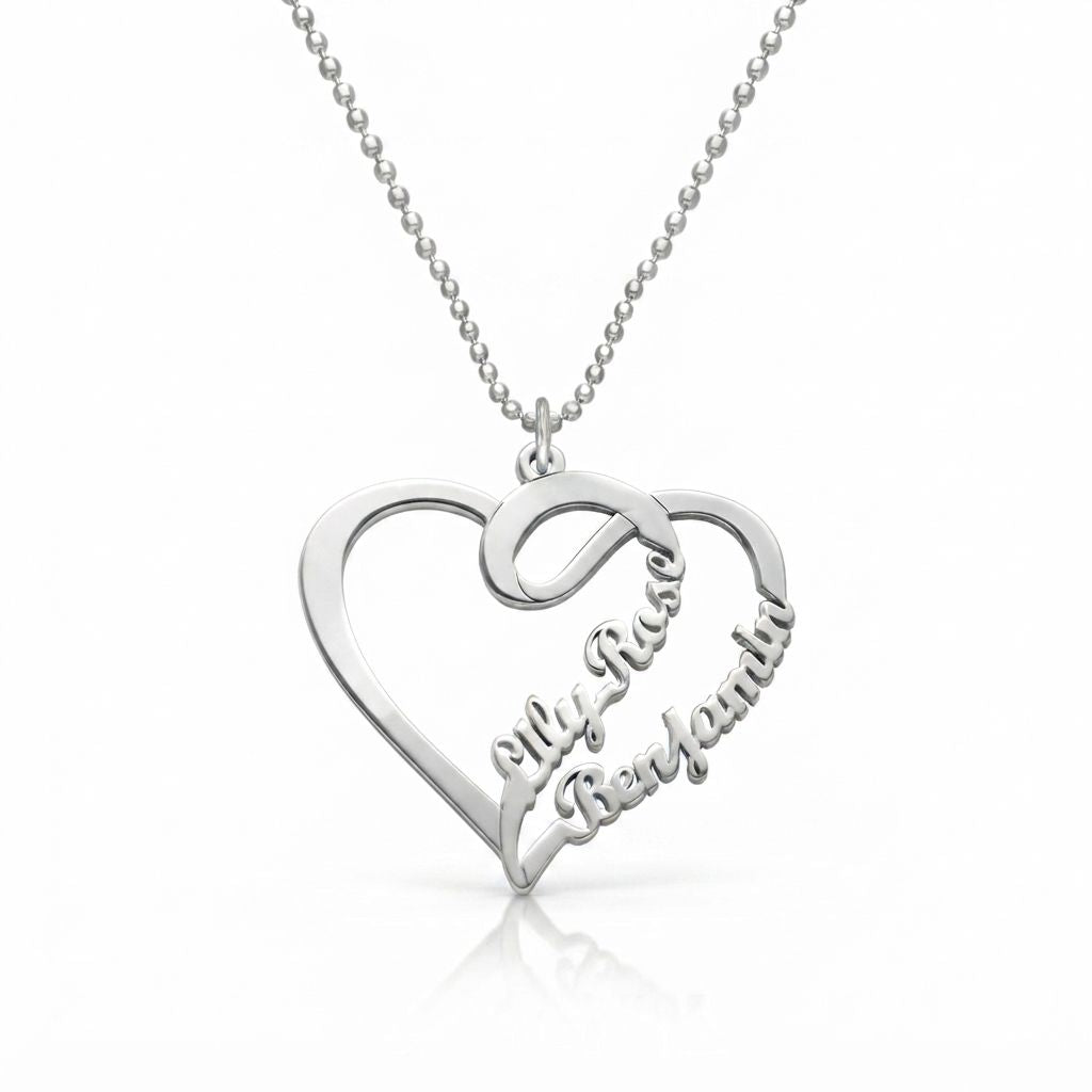 Forever Us Name Necklace