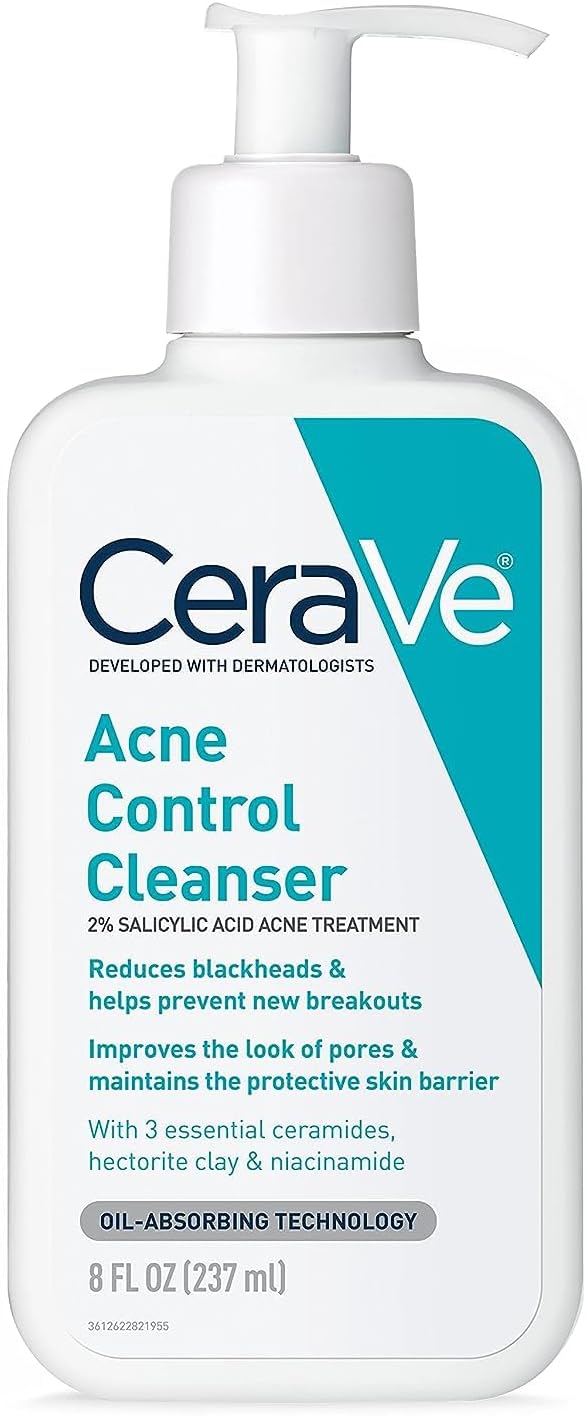 CeraVe Face Wash Acne Treatment Cleanser 237ml