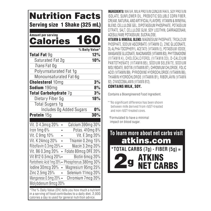 Ready to Drink Protein Shake Creamy Vanilla (Pack of 4)