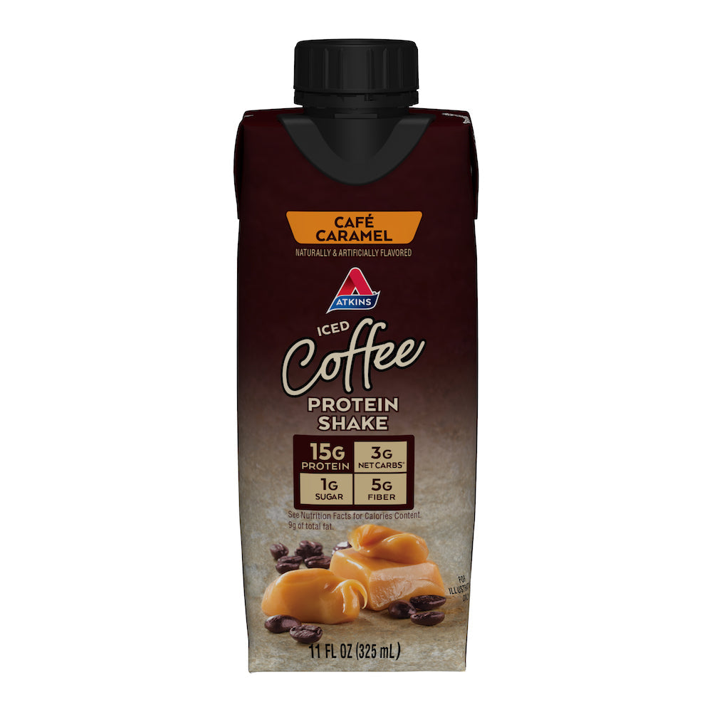 Ready to Drink Café Caramel Iced Coffee Protein Shake (Pack of 4)
