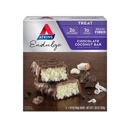 Chocolate Coconut Bar (Pack of 5 bars)