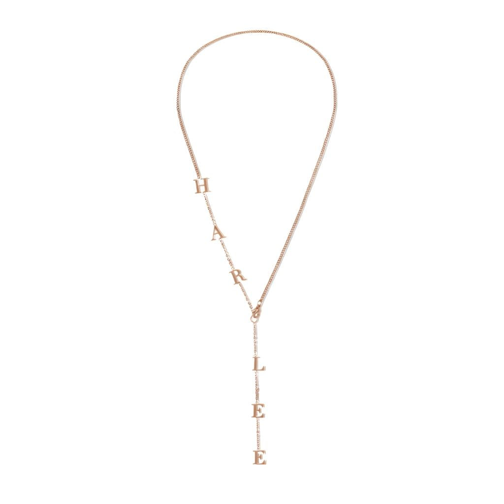 Drop Name Necklace