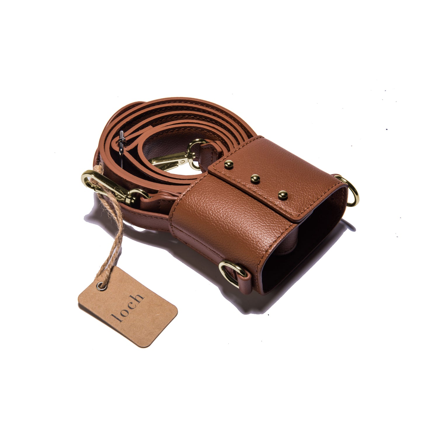Brown Strap with Gold Metal for 900/1200ml Bottle