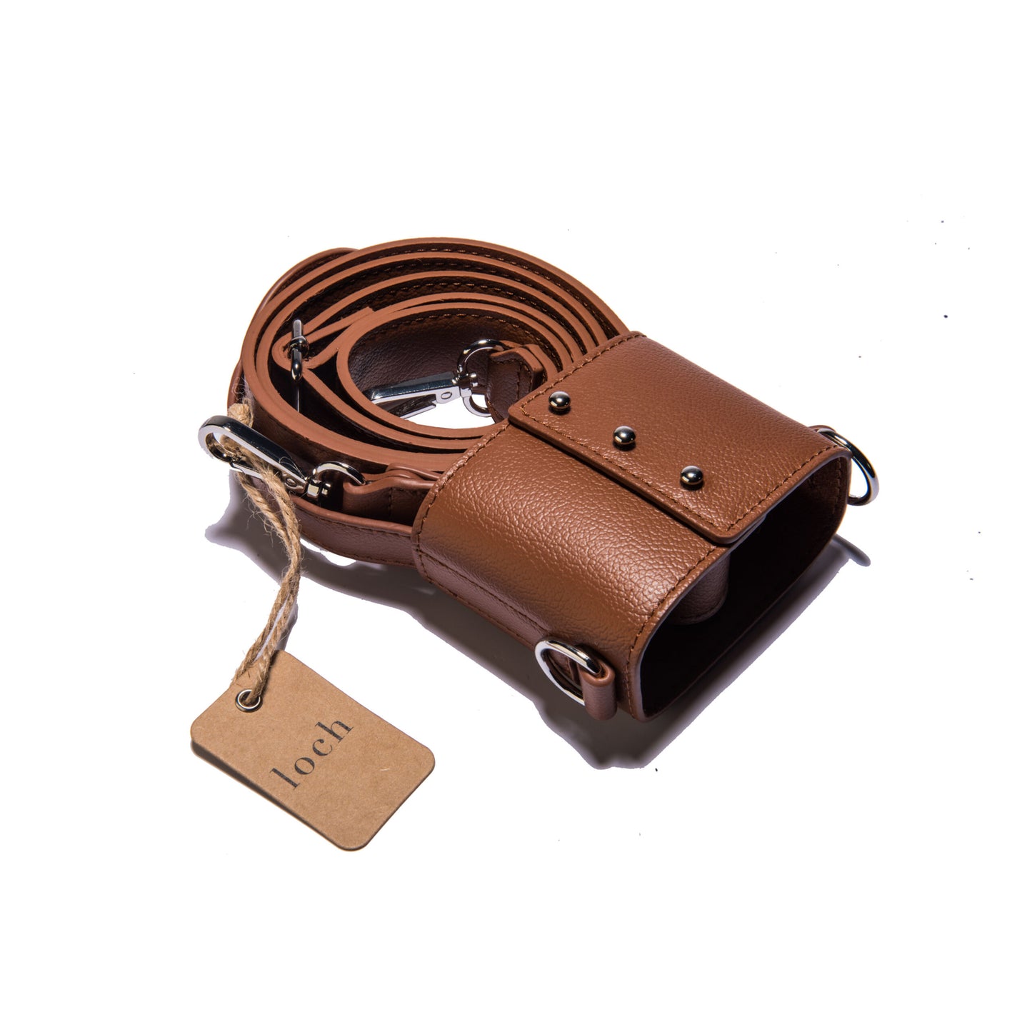 Brown Strap with Silver Metal for 900/1200ml Bottle