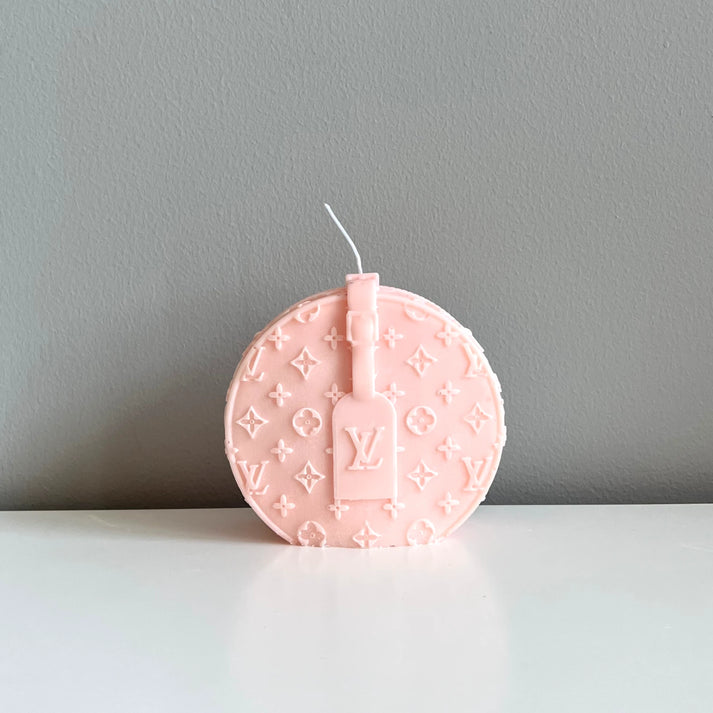 Handmade LV Chapeau Bag Candle