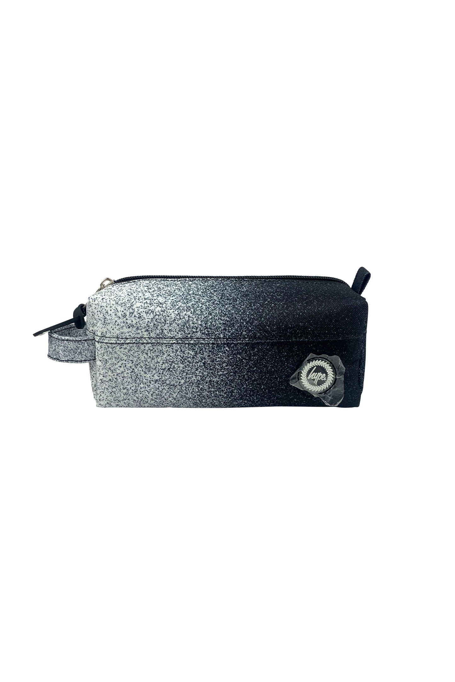 Original Pencil Pouch - Black & White Speckle Fade