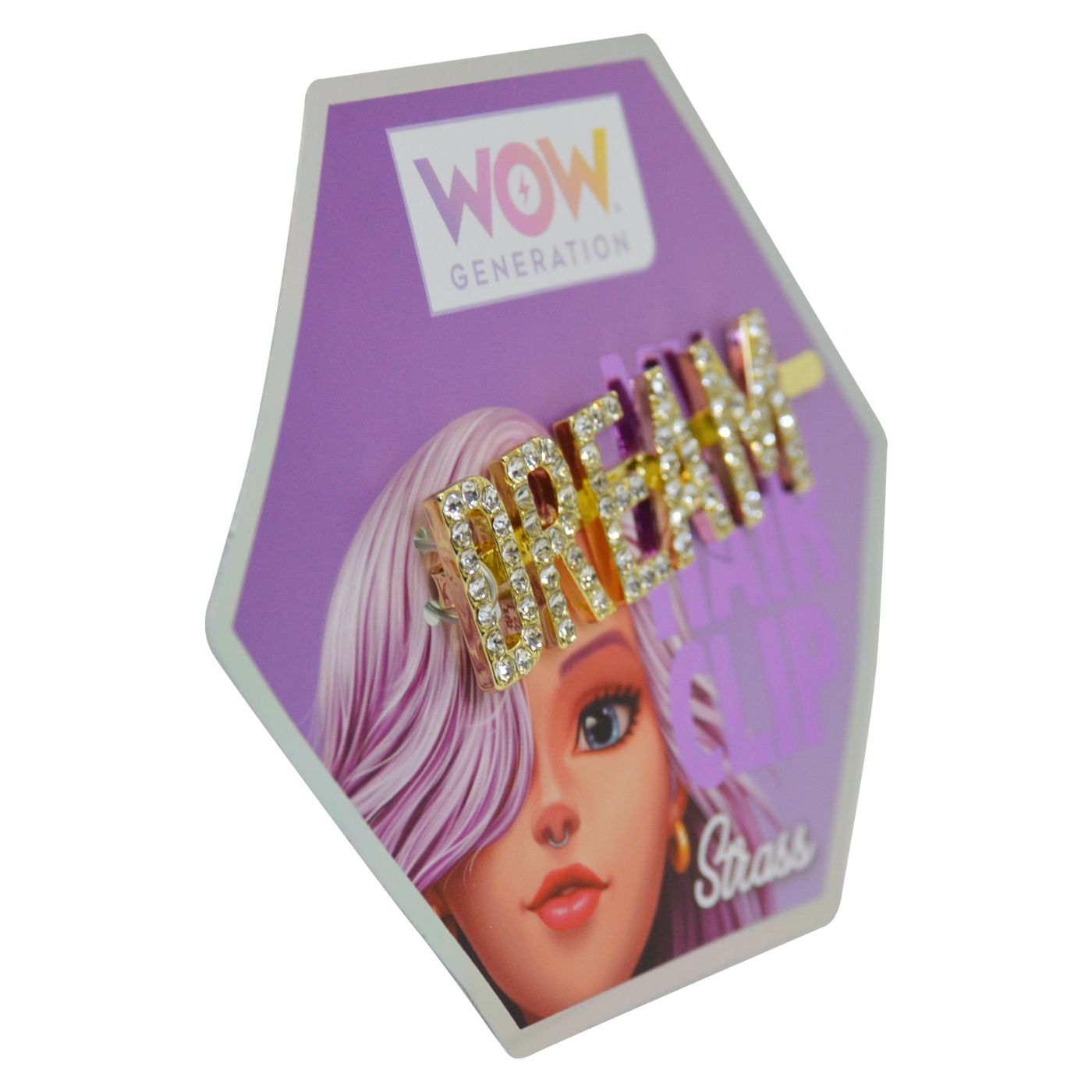 WOW Generation Glitter Hair Pins with Message - Dream