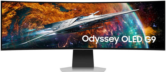 Gaming Monitor - 49" LS49CG95 Curved, DQHD, OLED, Smart TV, IoT Hub, HDR10+, 0.03MS-240HZ