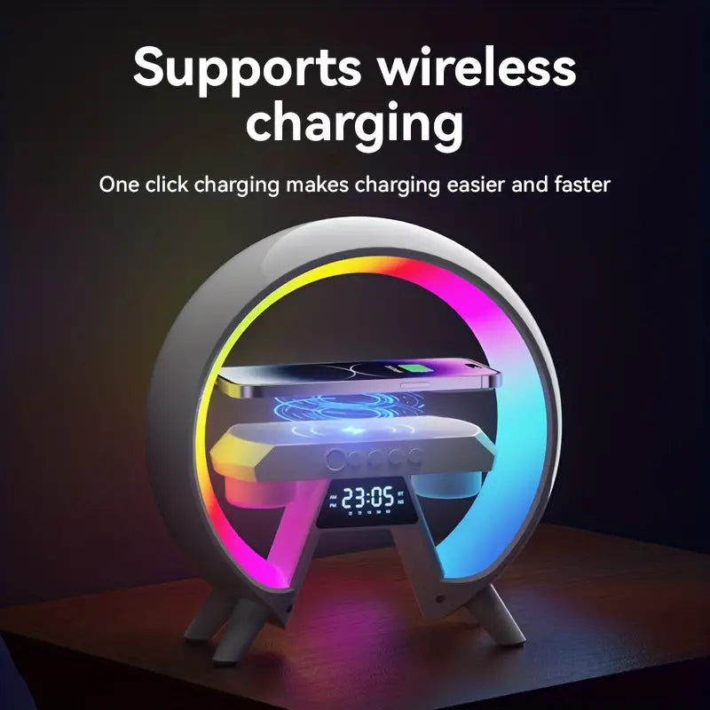 LED Wireless Charging Speaker