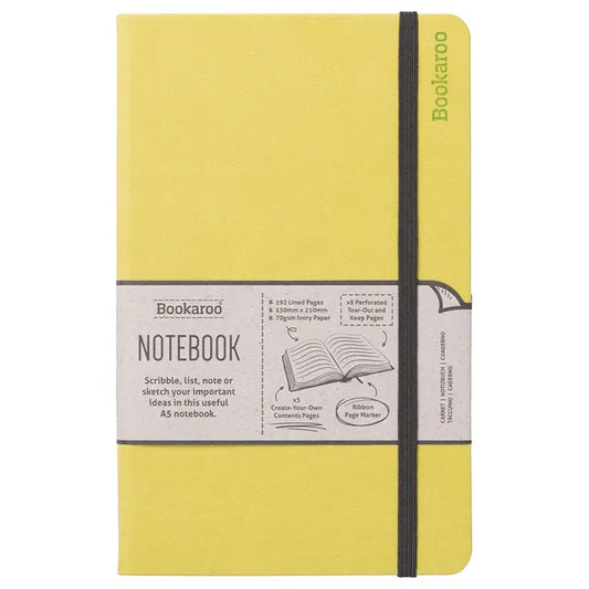 Bookaroo Notebook (A5) Journal - Lime