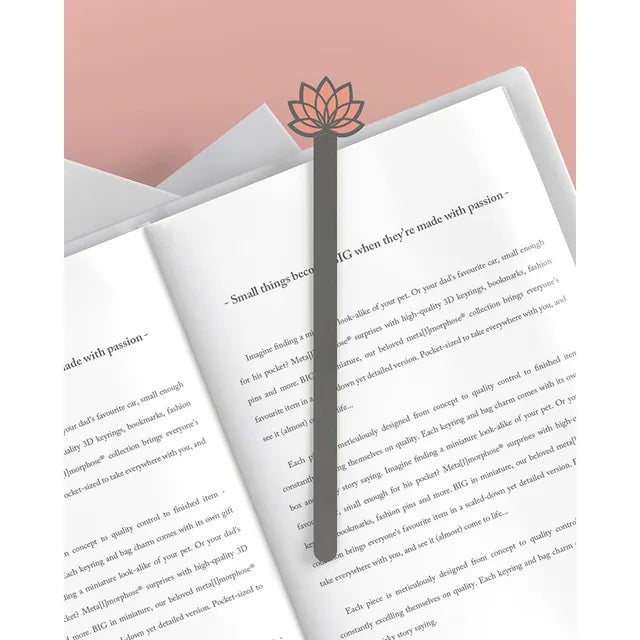 Bookmark - Lotus Flower Design
