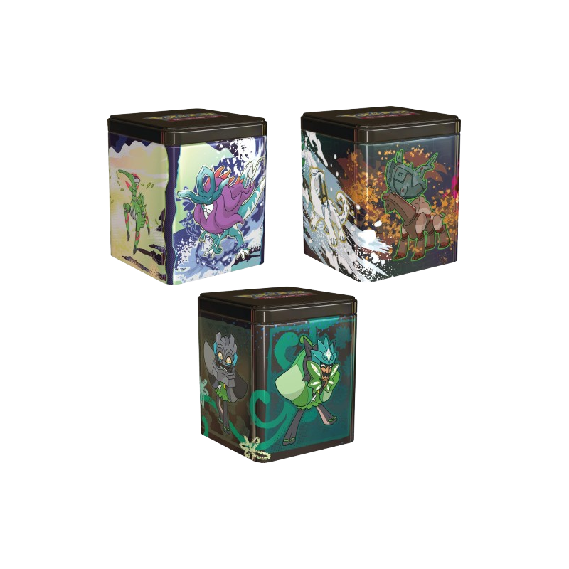 Pokémon Stack 'Em High Tins (Q1 2025) – Assortment