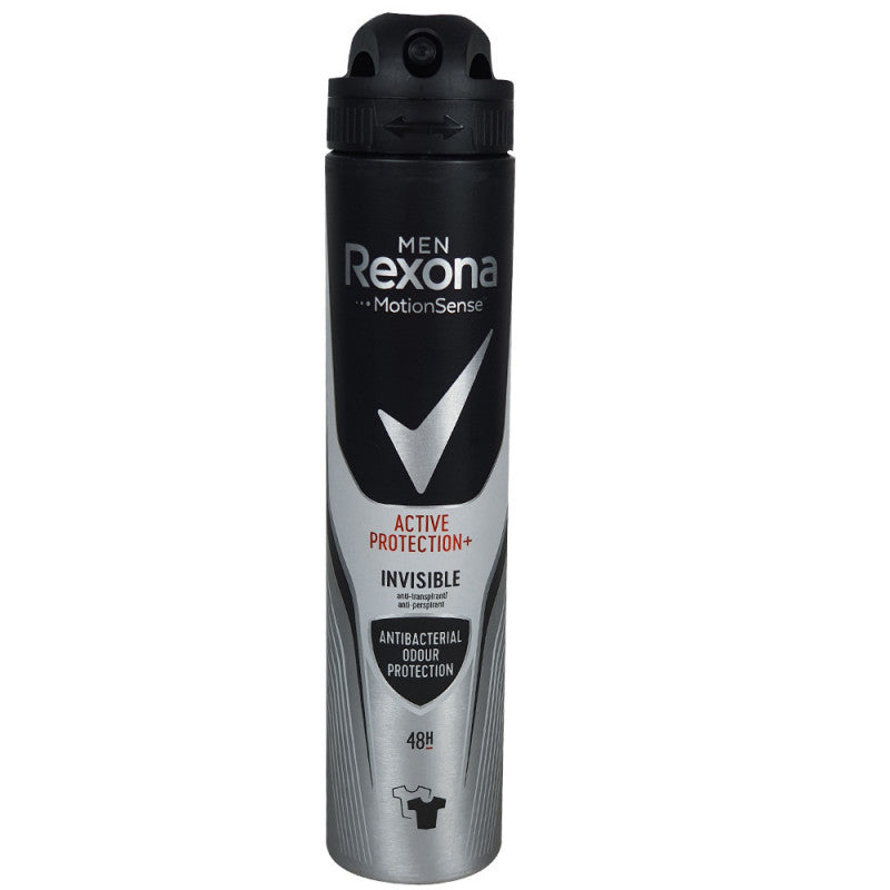 Rexona Motion Sense Active Protection+ Invisible Deodorant Spray for Men 200ML