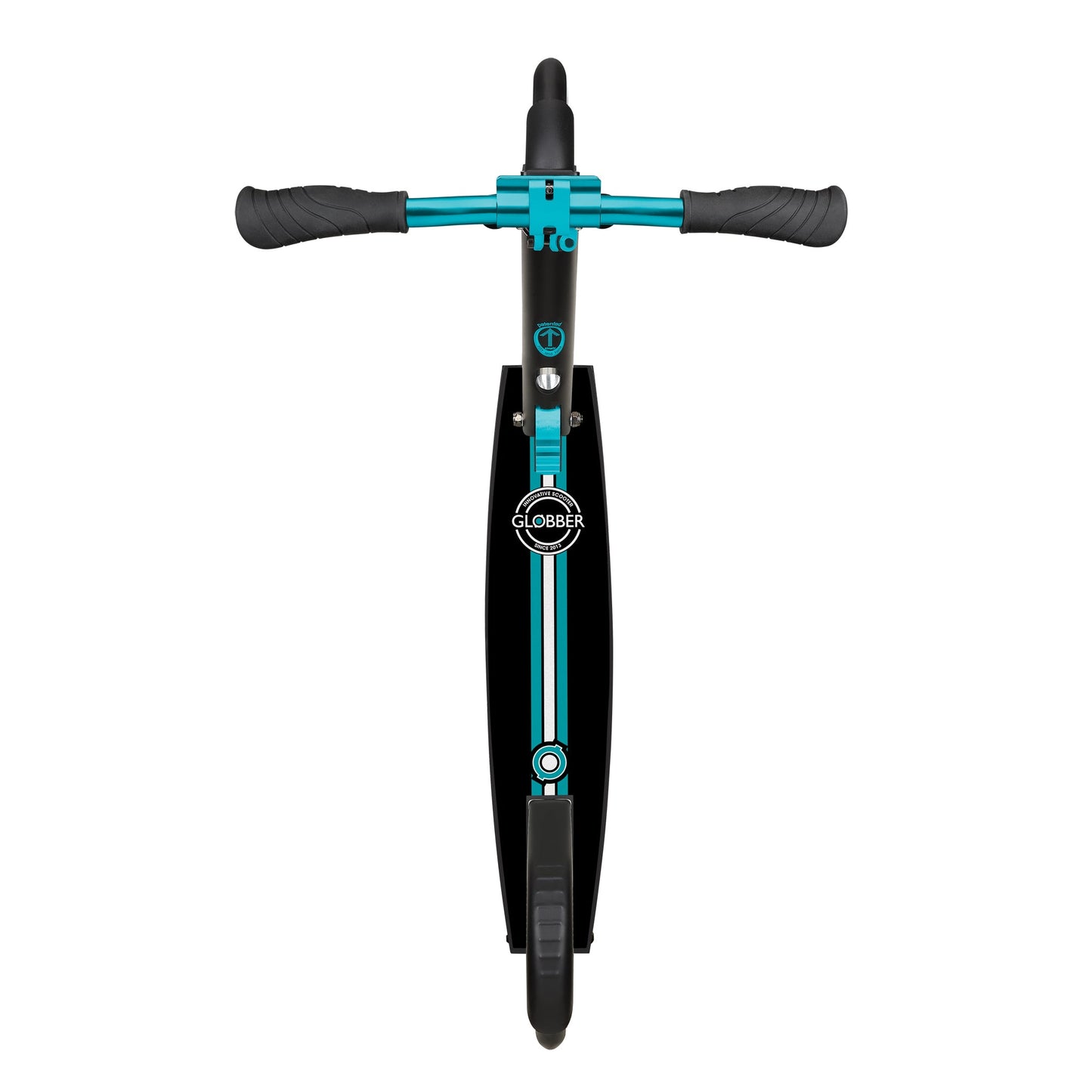 NL 205: Big Wheel Scooter for Kids and Teens - Teal/Black