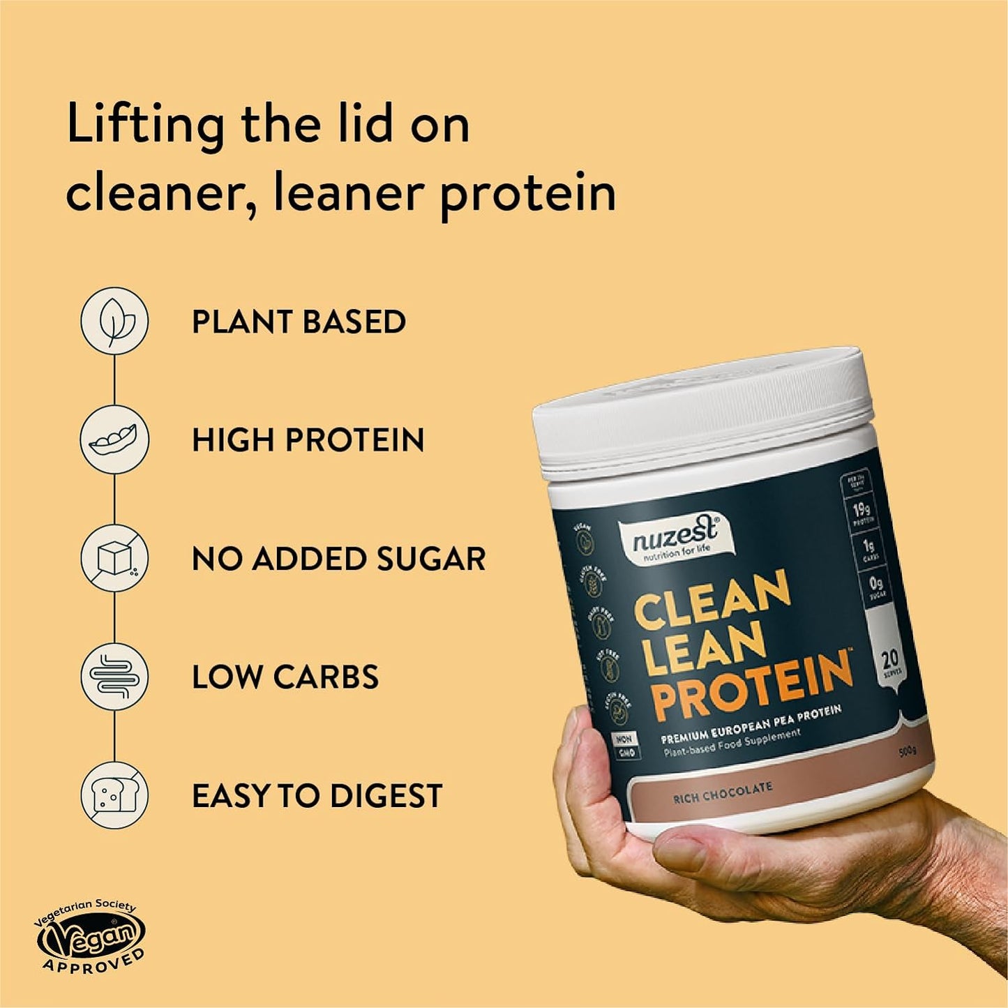 Clean Lean Protein - Rich Chocolate 500g