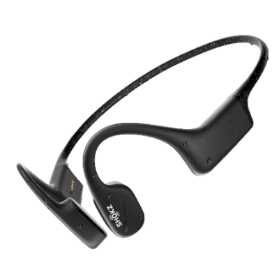Shokz OpenSwim Open-Ear Swimming Headphones - Black