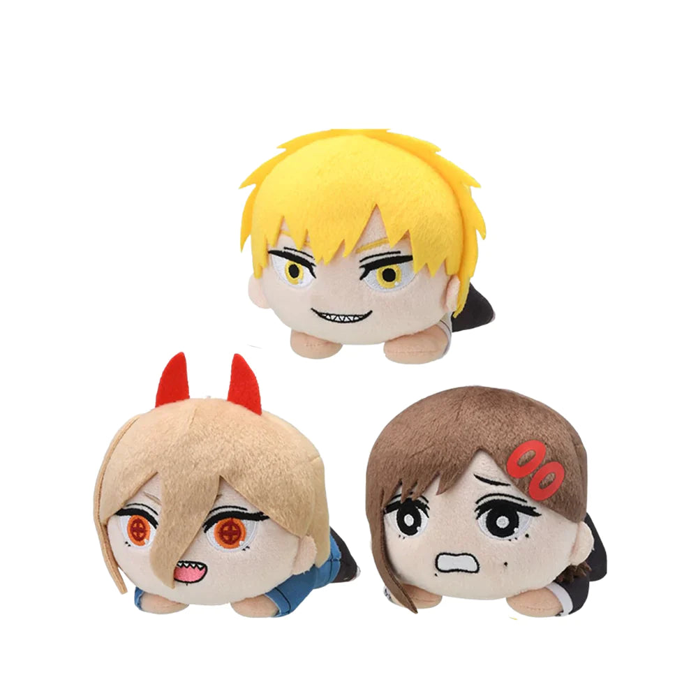 Chainsaw Man Denji / Power / Kobeni Mp Nesoberi Lay-Down Plush (1 Random)