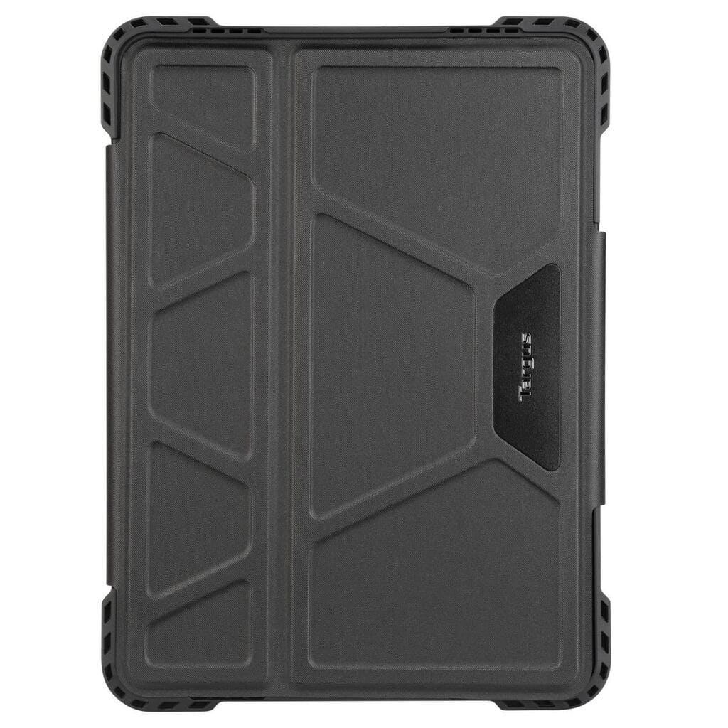 Black rugged tablet case on a white background