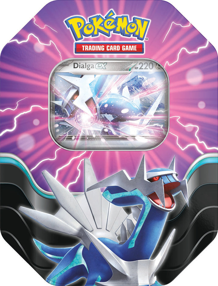 Pokémon Azure Legends ex Tin (4 boosters) Q1 Spring 2025 – Assortment