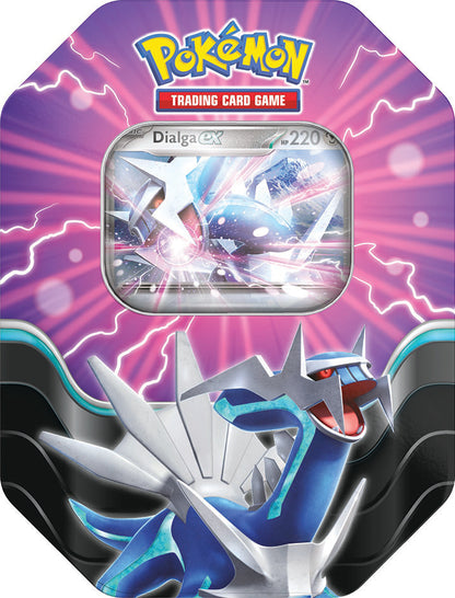 Pokémon Azure Legends ex Tin (4 boosters) Q1 Spring 2025 – Assortment