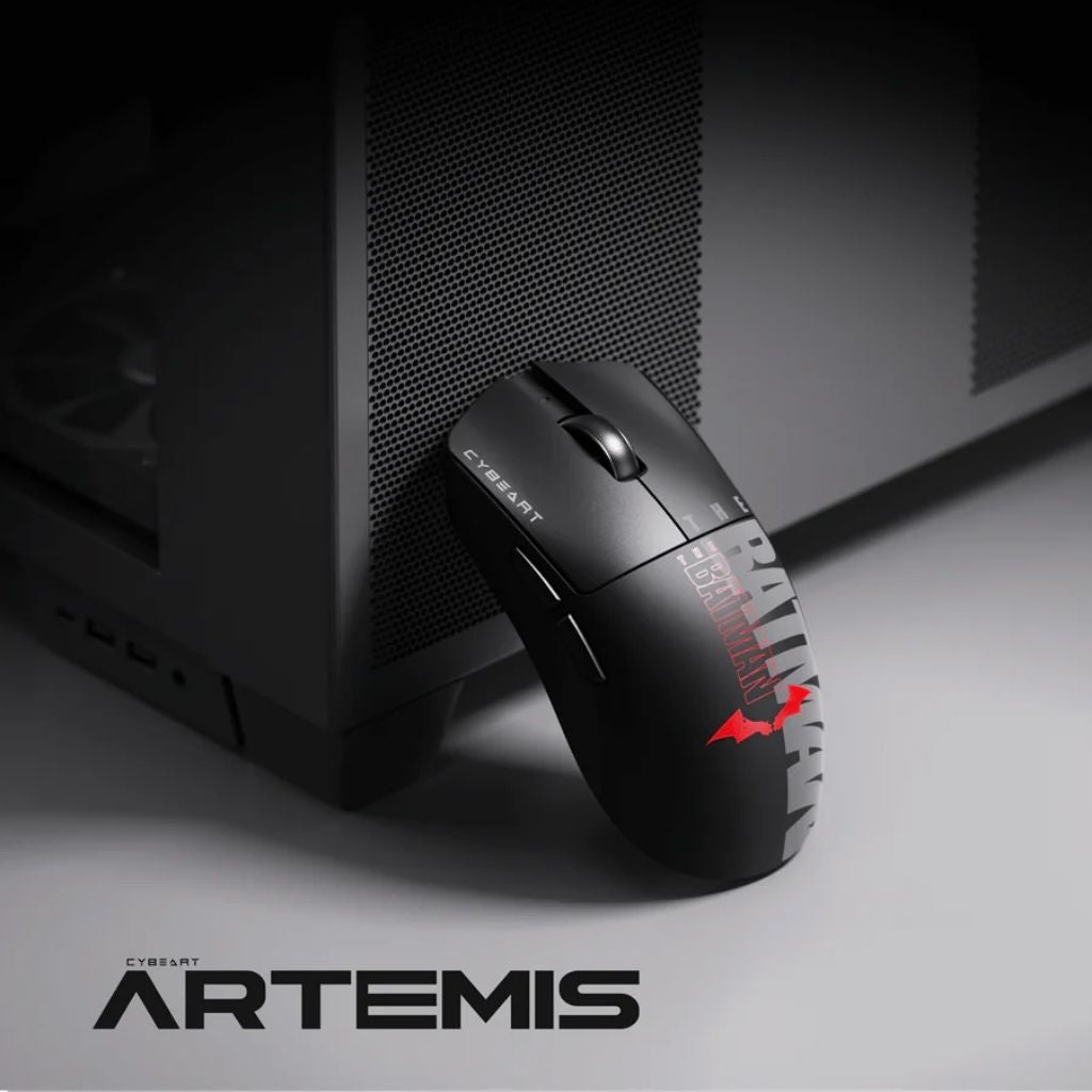 Cybeart Artemis - The Batman - Ultra-light Tri-Mode Wireless Gaming Mouse