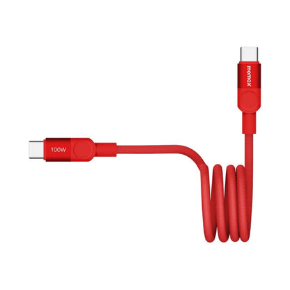 Momax Mag Link 100W USB-C To USB-C Magnetic Cable 1M