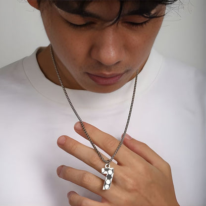 Personalised Soccer Number Pendant Necklace