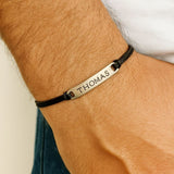 Personalised Name Bracelet For Men