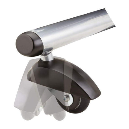 Metallic lamp fixture on a white background