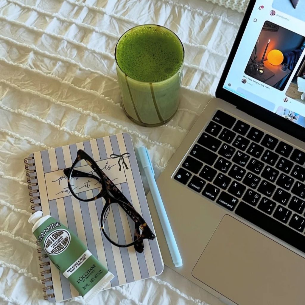 Minimal Productive Stationery Bundle – Notebook, Memo Pad & Sticker Set