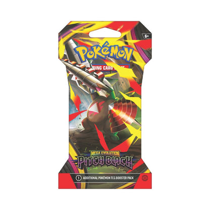 Pokémon TCG Mega Evolutions (ME-05) Pitch Black Sleeve Booster (Pack of 6)