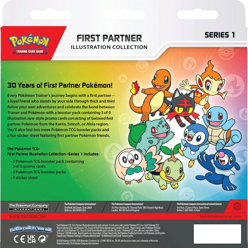 Pokémon TCG: First Partner Booster Collection #1 (25Q1)