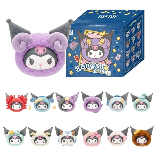 Top Toy Kuromi Zodiac Series Plush Pendant Blind Box