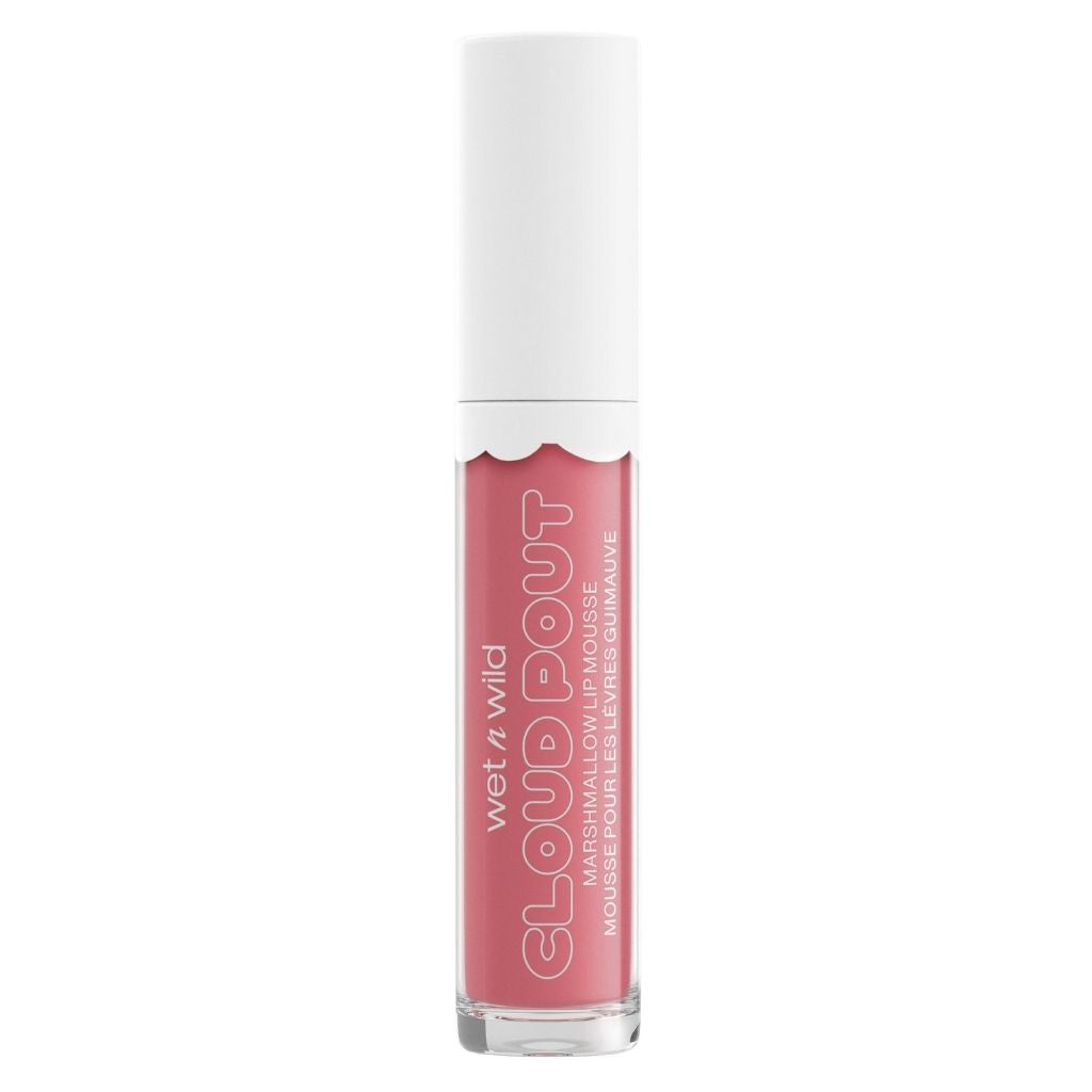 Lip gloss with 'Wet n Wild' branding on a white background