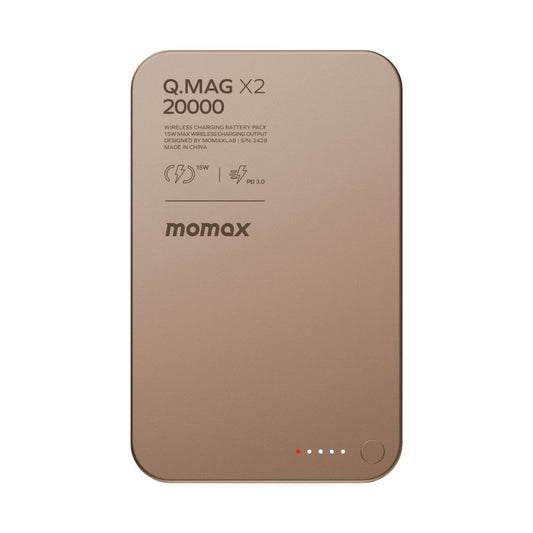 Momax Q.Mag X2 20000 mAh Gen2 Magsafe Wireless Power Bank